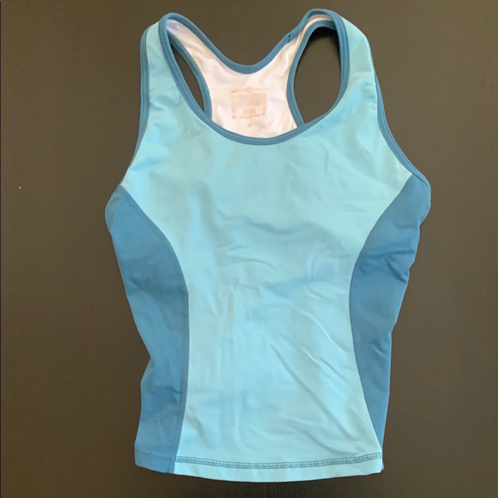 Lululemon Athletica Light Blue Racerback Tank